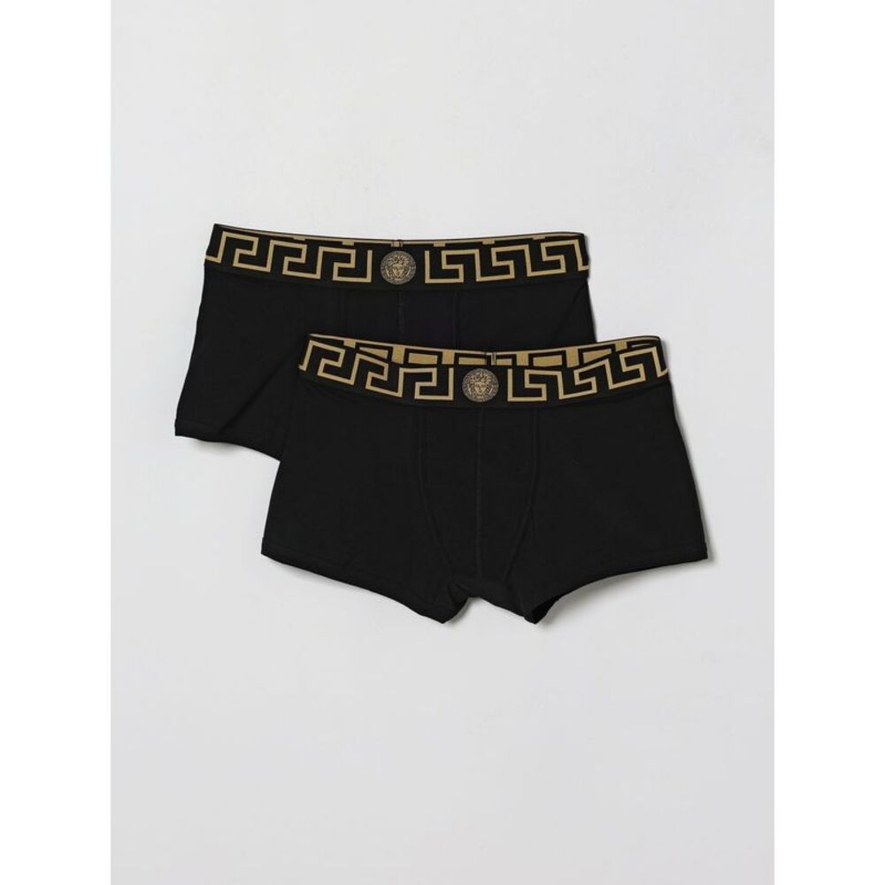 Versace Men Set Of 2 Stretch Cotton Briefs Versace